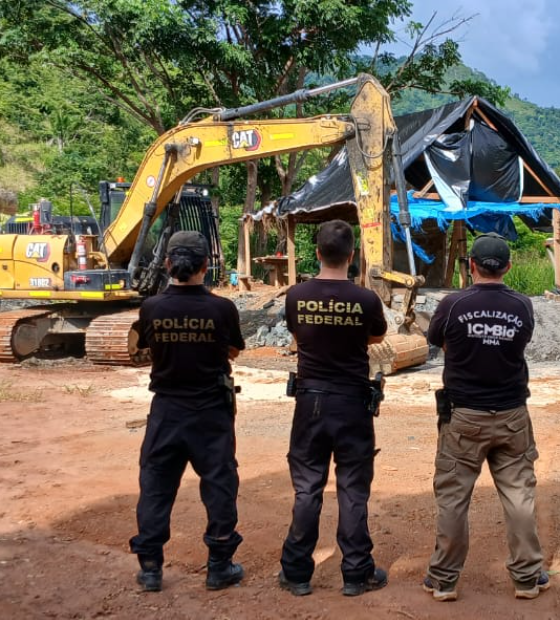 Operação destrói garimpo reincidente em Canaã dos Carajás