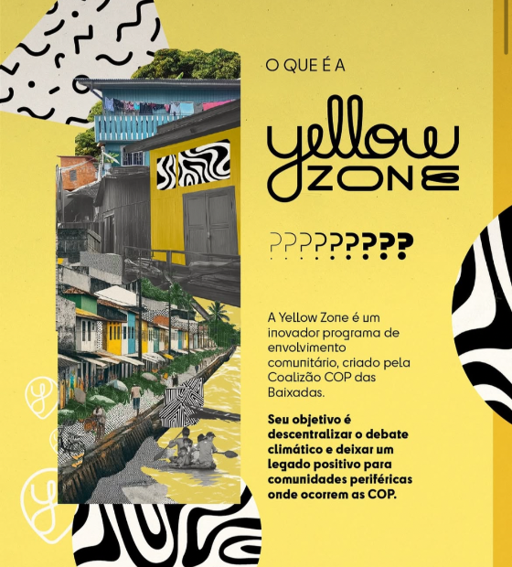 Juventude de Belém cria yellow zones para ampliar debate climático na COP30