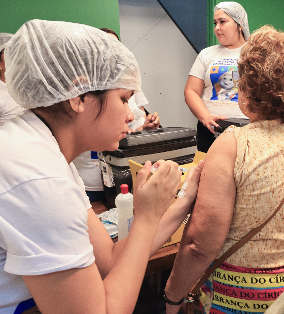 Campanha de vacinação contra a gripe é prorrogada em Belém; veja onde se vacinar