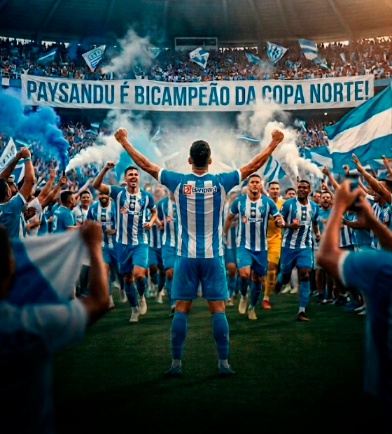 O maior campeão da Amazônia fez valer a força da camisa!
