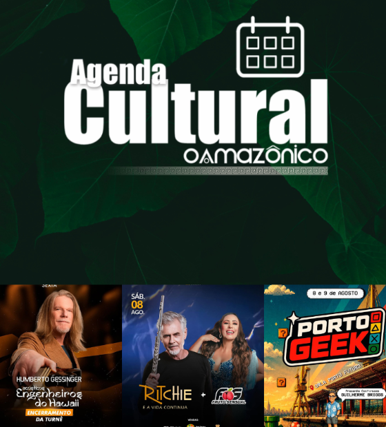 Agenda Cultural O Amazônico: confira os principais eventos de Belém neste fim de semana 