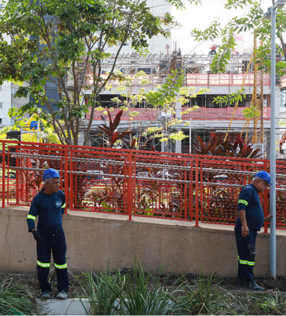 Prefeitura intensifica limpeza e segurança no Parque Linear da Doca