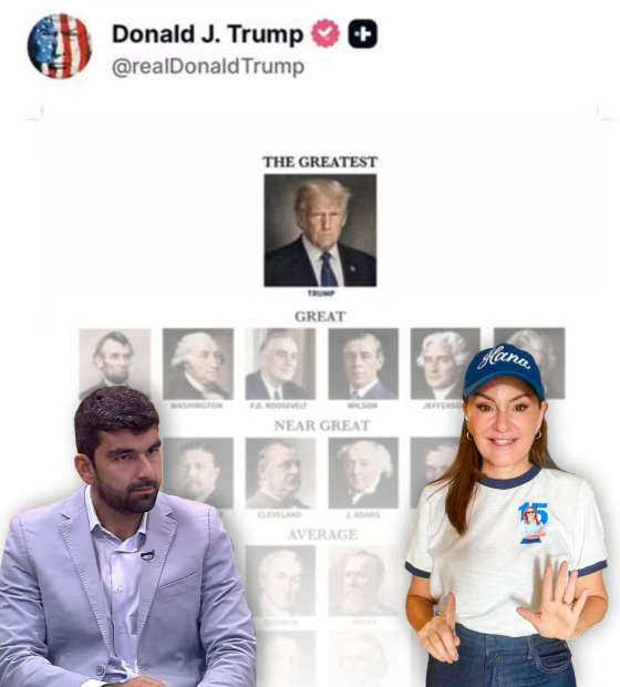 Os EUA e o Pará em meio a soberba de Donald Trump e Daniel Santos, a humildade necessária na vida e a lealdade de Hana Ghassan