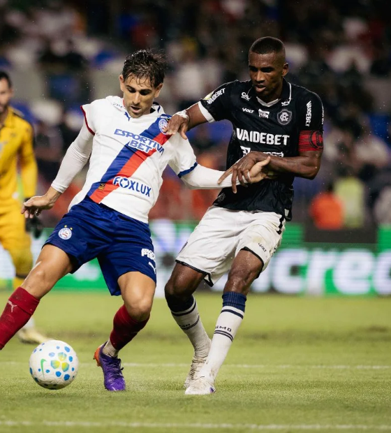 Remo perde para o Bahia e segue na zona de rebaixamento do Brasileirão