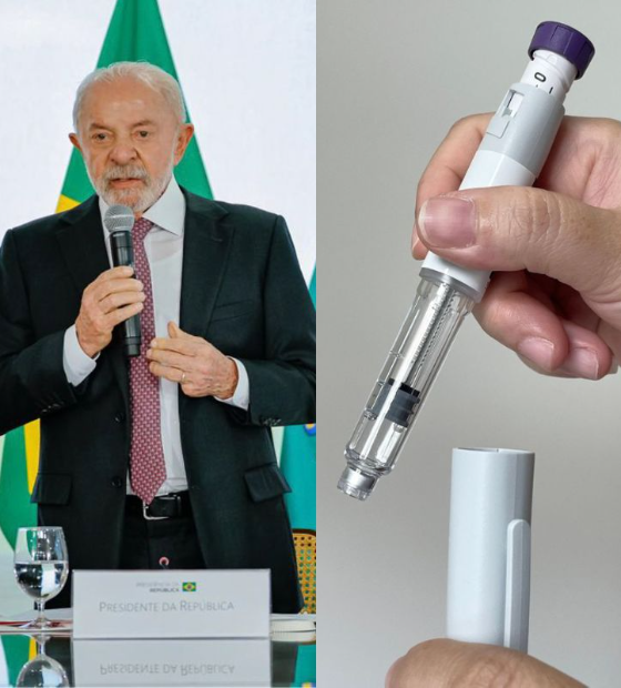 Lula promete canetas emagrecedoras gratuitas pelo SUS para pessoas com obesidade