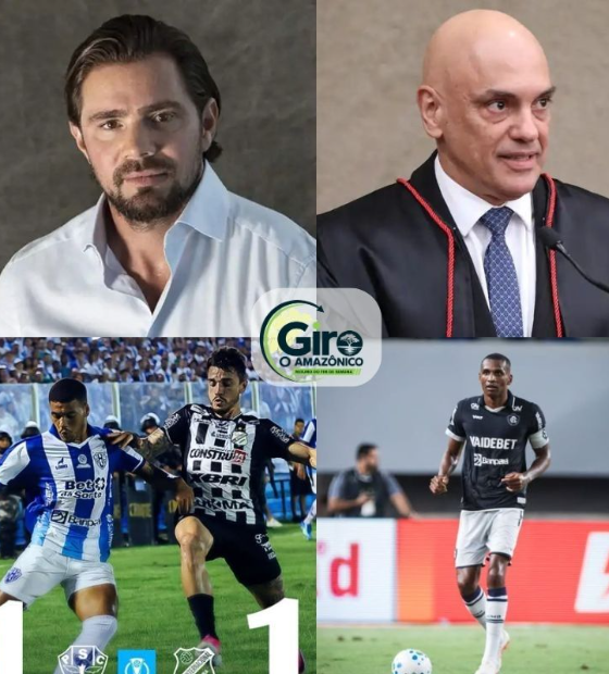 Giro O Amazônico: Paysandu cede empate no fim, Remo perde para o Santos e caso envolvendo Moraes ganha novos desdobramentos
