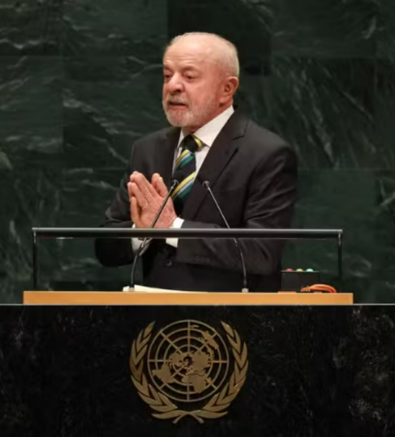 “O Brasil não cabe no quintal de ninguém”, diz Lula em discurso na ONU