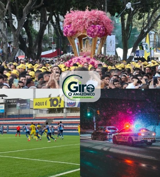 Giro O Amazônico: Círio 2026 reúne milhões de fiéis, Paysandu fica sem acesso à Série B e policiais são afastados em SP